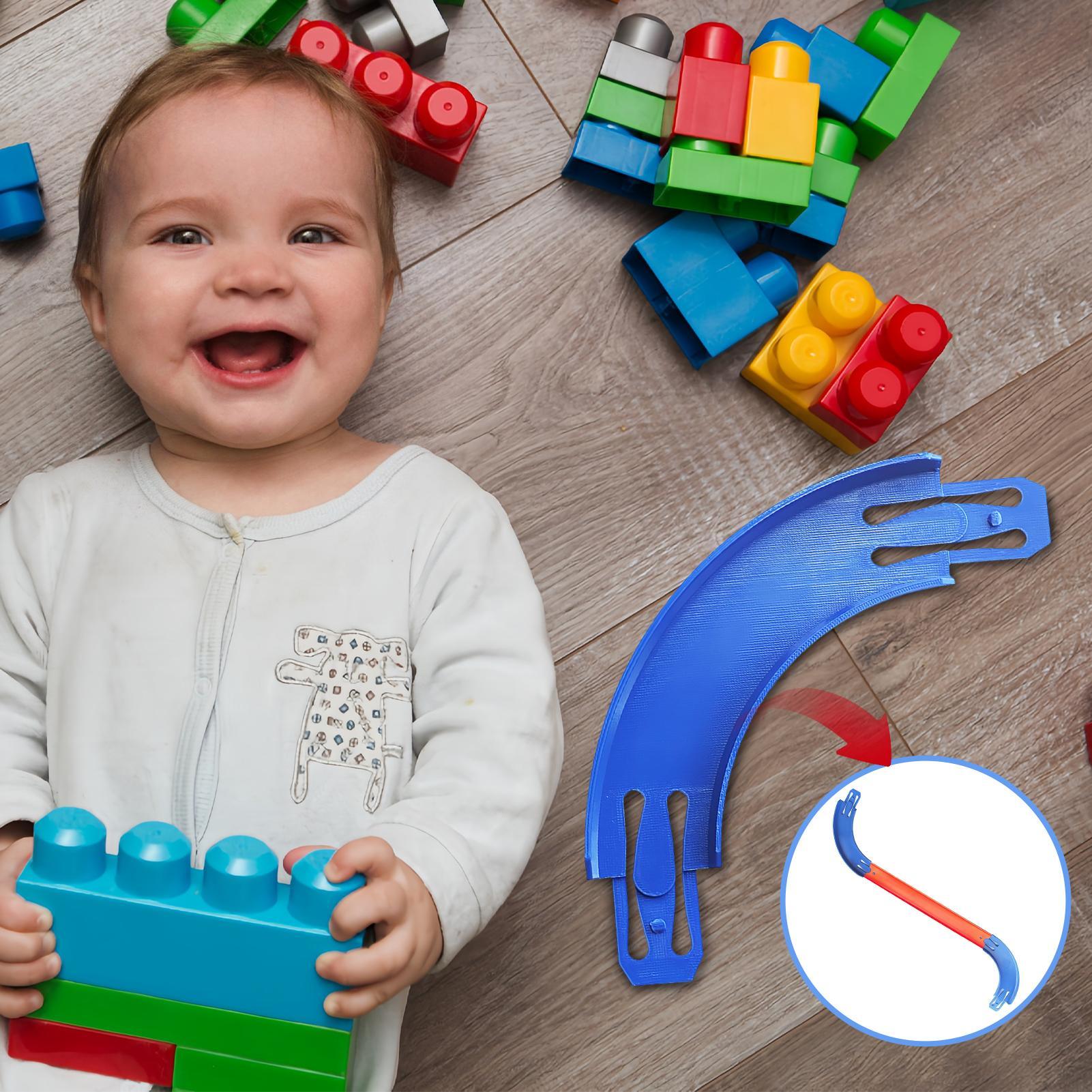 Kids Toys Xmas - Hotwheel Pist Bağlayıcıları Evrensel 180 Derece