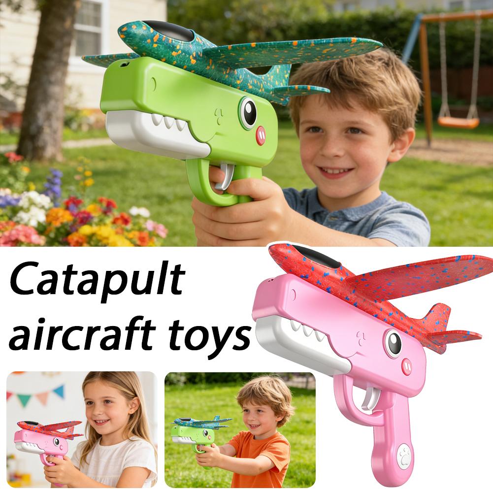 Catapult Launcher Toy - Mancınık Uçak Oyuncakları Uçuş Atma Köpük