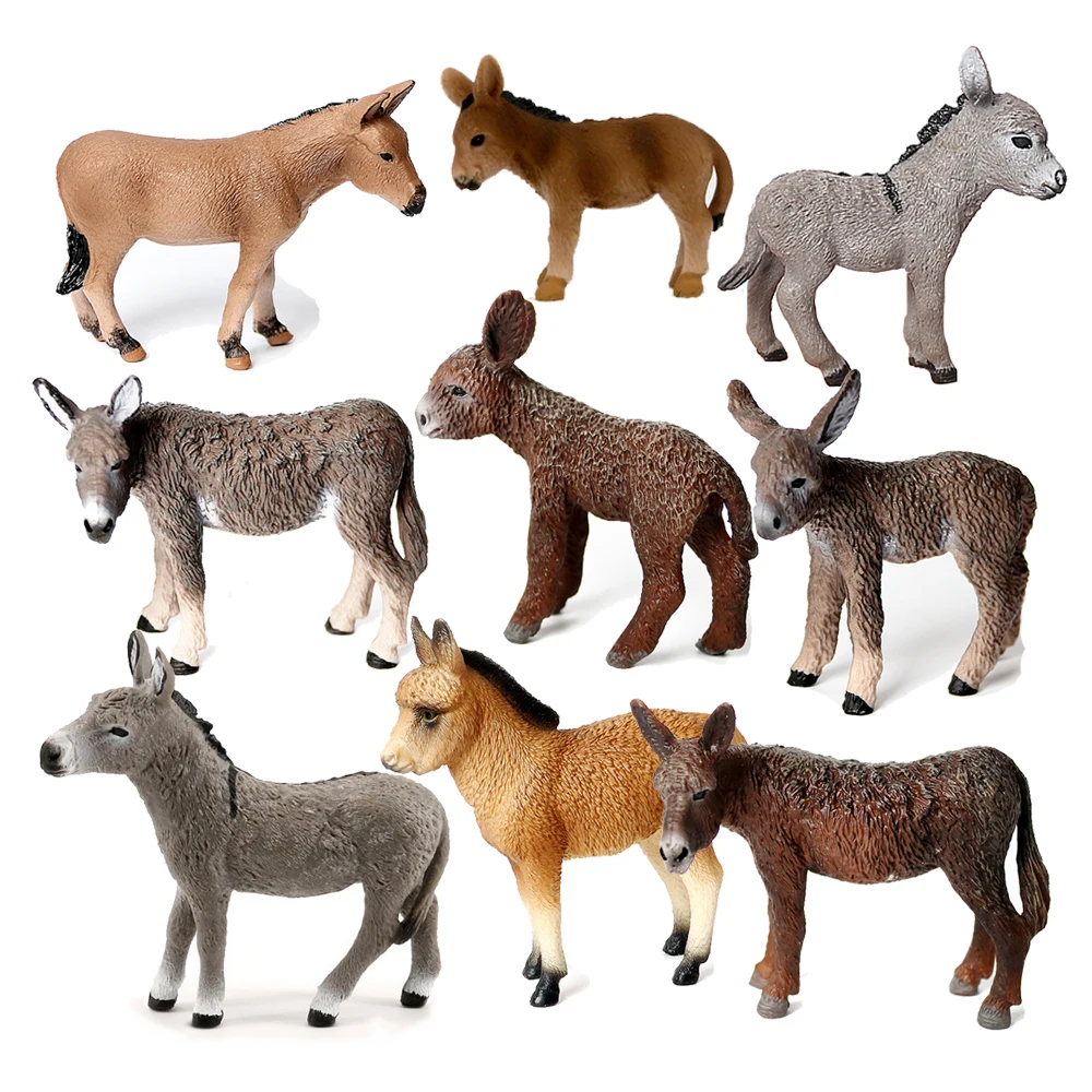 Kids Toys Reviews - Eşek Modeli Oyuncak Hayvanlar Figürleri Çiftlik