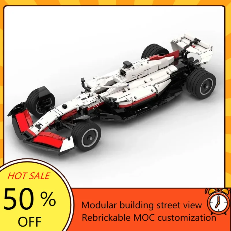 Kids Toys Xmas - 2539 adet MOC hız Haas F1