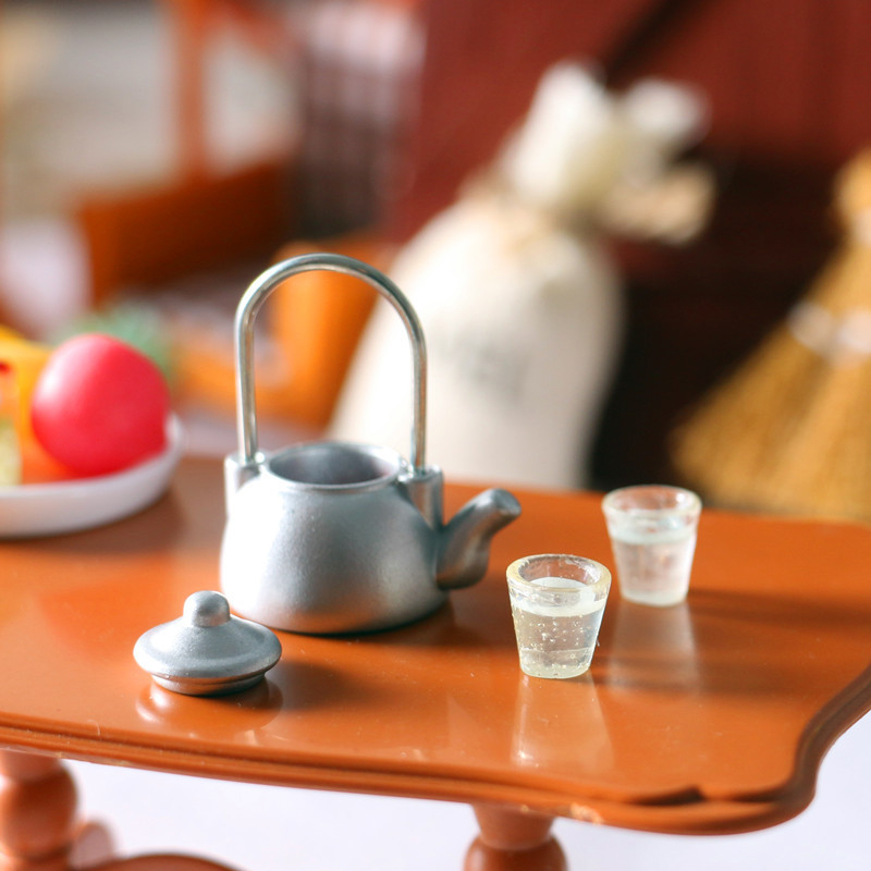 Kids Toys Kitchen Set - 1 takım çocuklar oyuncak Mini bebek