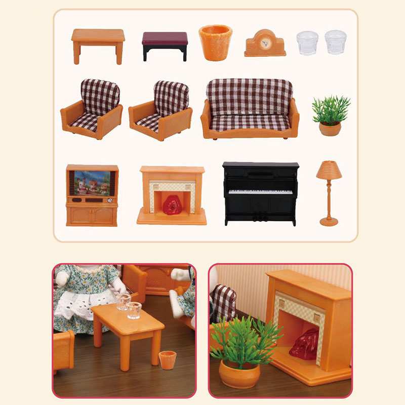 Dollhouse Minyatür Hediye kutu - Kids Toys Kitchen Set incelemesi ve fiyatı