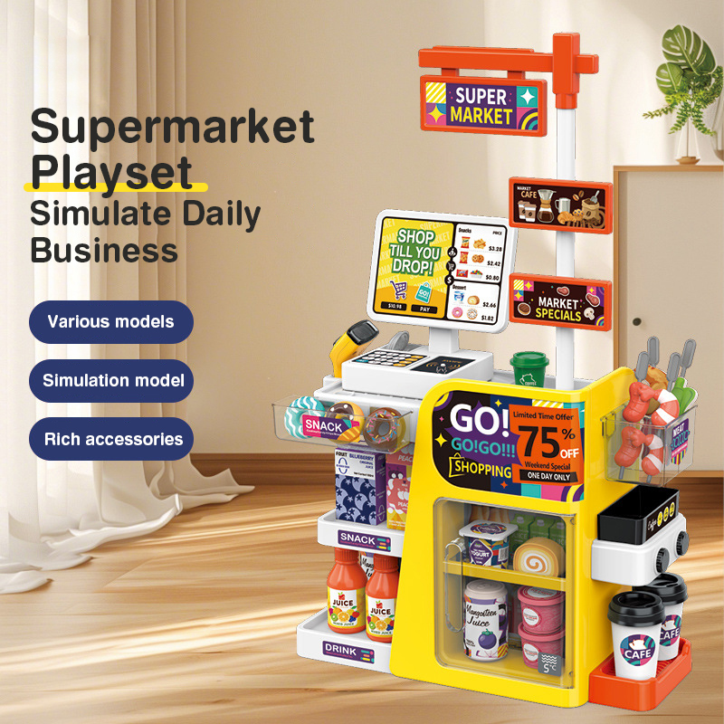 Çocuklar İçin Mini Süpermarket - Toy Cash Register incelemesi ve fiyatı