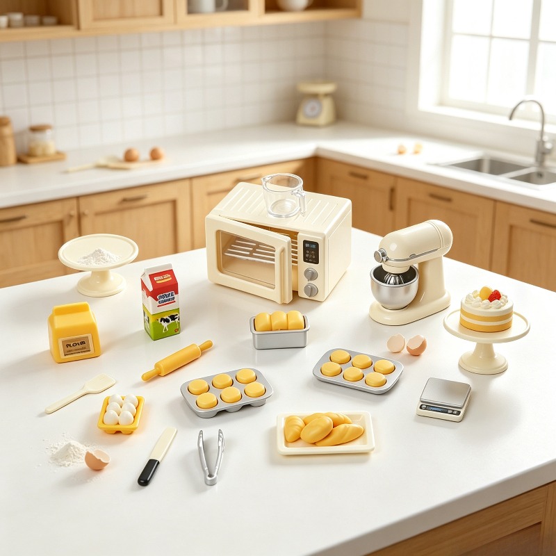 Mini Fırın Oyuncak Seti, Bebek - Kids Toys Kitchen Set incelemesi ve fiyatı