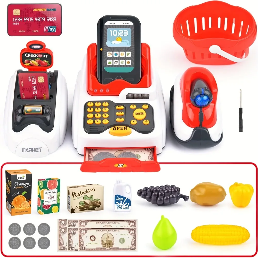 33 adet oyuncak yazarkasa çocu - Toy Cash Register incelemesi ve fiyatı